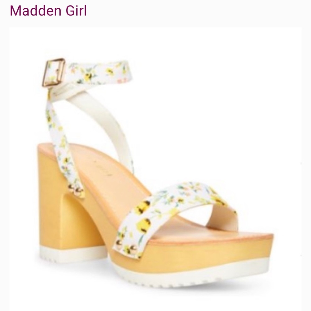 Madden Girl Platform Sandals Sz 8.5